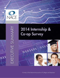 2014 Internship &amp; Co-op Survey  Y