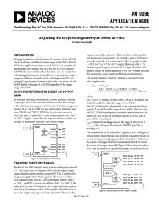 AN-0986 APPLICATION NOTE