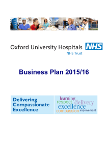 Business Plan 2015/16