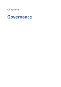 Governance Chapter 9