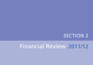 Financial Review 2011/12 SECTION 2