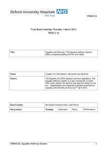 TB2012.16 Trust Board meeting: Thursday 1 March 2012