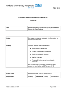 TB2013.49 Trust Board Meeting: Wednesday 13 March 2013 Title