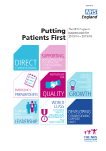 DIRECT QUALITY Putting Patients First