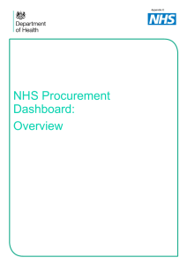 NHS Procurement Dashboard: Overview