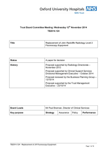 Trust Board Committee Meeting: Wednesday 12 November 2014 TB2014.124