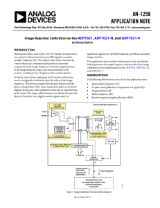 AN-1258 APPLICATION NOTE