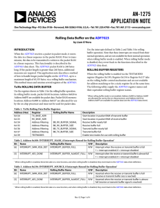 AN-1275 APPLICATION NOTE