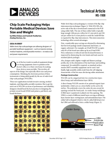 Technical Article Chip Scale Packaging Helps MS-1908