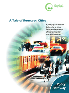 Policy Pathway A Tale of Renewed Cities A policy guide on how