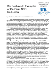 Six Real-World Examples of On-Farm SCC Reduction