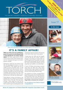 TORCH It’s A fAmIly AffAIr! Issue 17 SIG