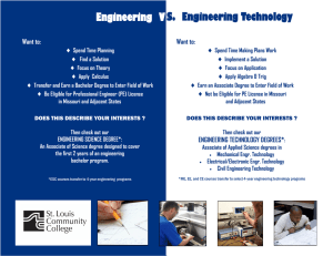 S.  Engineering Technology Engineering V