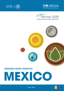 MEXICO RENEWABLE ENERGY PROSPECTS: May 2015
