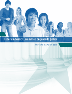 Federal Advisory Committee on Juvenile Justice