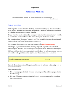 Rotational Motion 3 Physics 53