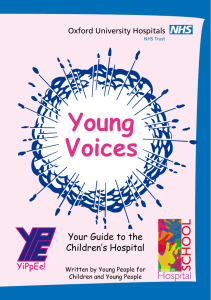 Young Voices Your Guide to the Children’s Hospital