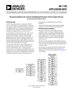 AN-1109 APPLICATION NOTE