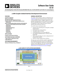 Software User Guide UG-461