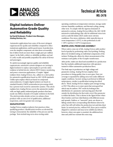 Technical Article Digital Isolators Deliver MS-2476
