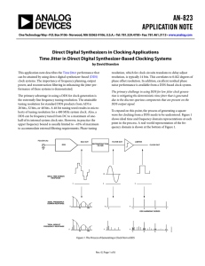 AN-823 APPLICATION NOTE