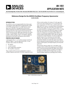 AN-1051 APPLICATION NOTE