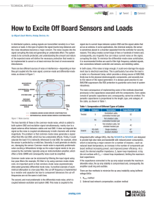 How to Excite Off Board Sensors and Loads  | Join