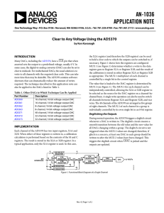 AN-1036 APPLICATION NOTE