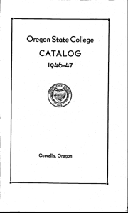 CATALOG I 946-47