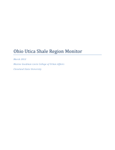 Ohio Utica Shale Region Monitor March 2013