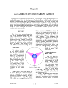 U.S. SATELLITE COMMUNICATIONS SYSTEMS Chapter 11