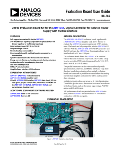 Evaluation Board User Guide UG-566