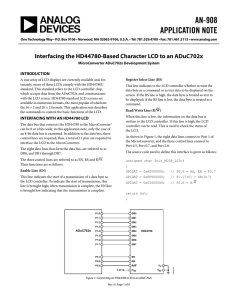 AN-908 APPLICATION NOTE