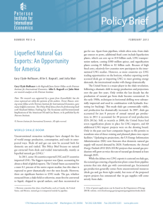 Policy Brief efied Natural Gas