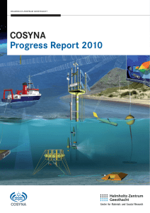 COSYNA Progress Report 2010