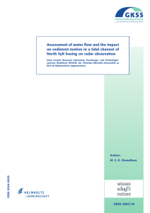 Assessment of water flow and the impact