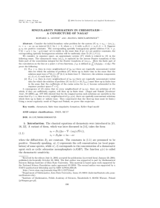 SINGULARITY FORMATION IN CHEMOTAXIS— A CONJECTURE OF NAGAI