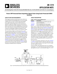 AN-1219 APPLICATION NOTE