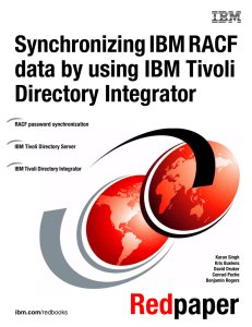 Red paper  Synchronizing IBM RACF