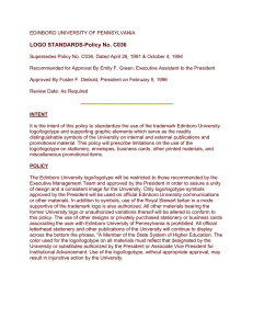 LOGO STANDARDS-Policy No. C036