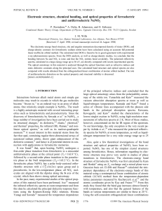 Electronic structure, chemical bonding, and optical properties of ferroelectric