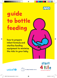 Guide to bottle feeding how to prepare