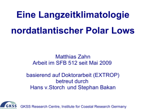 Eine Langzeitklimatologie nordatlantischer Polar Lows