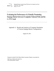 Evaluating the Performance of a Partially Penetrating
