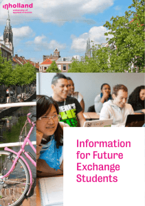 Information for Future Exchange Students