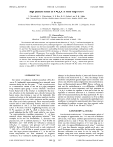 High-pressure studies on YNi B C at room temperature