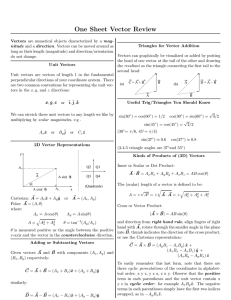 One Sheet Vector Review