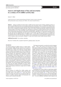 Sources and implications of bias and uncertainty Karen C. Short