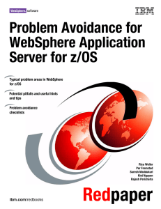 Problem Avoidance for WebSphere Application Server for z/OS