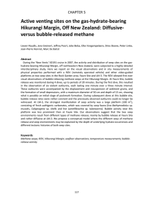 Active venting sites on the gas‐hydrate‐bearing  Hikurangi Margin, Off New Zealand: Diffusive‐  versus bubble‐released methane